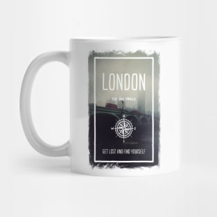 London, UK, the big smoke city Mug